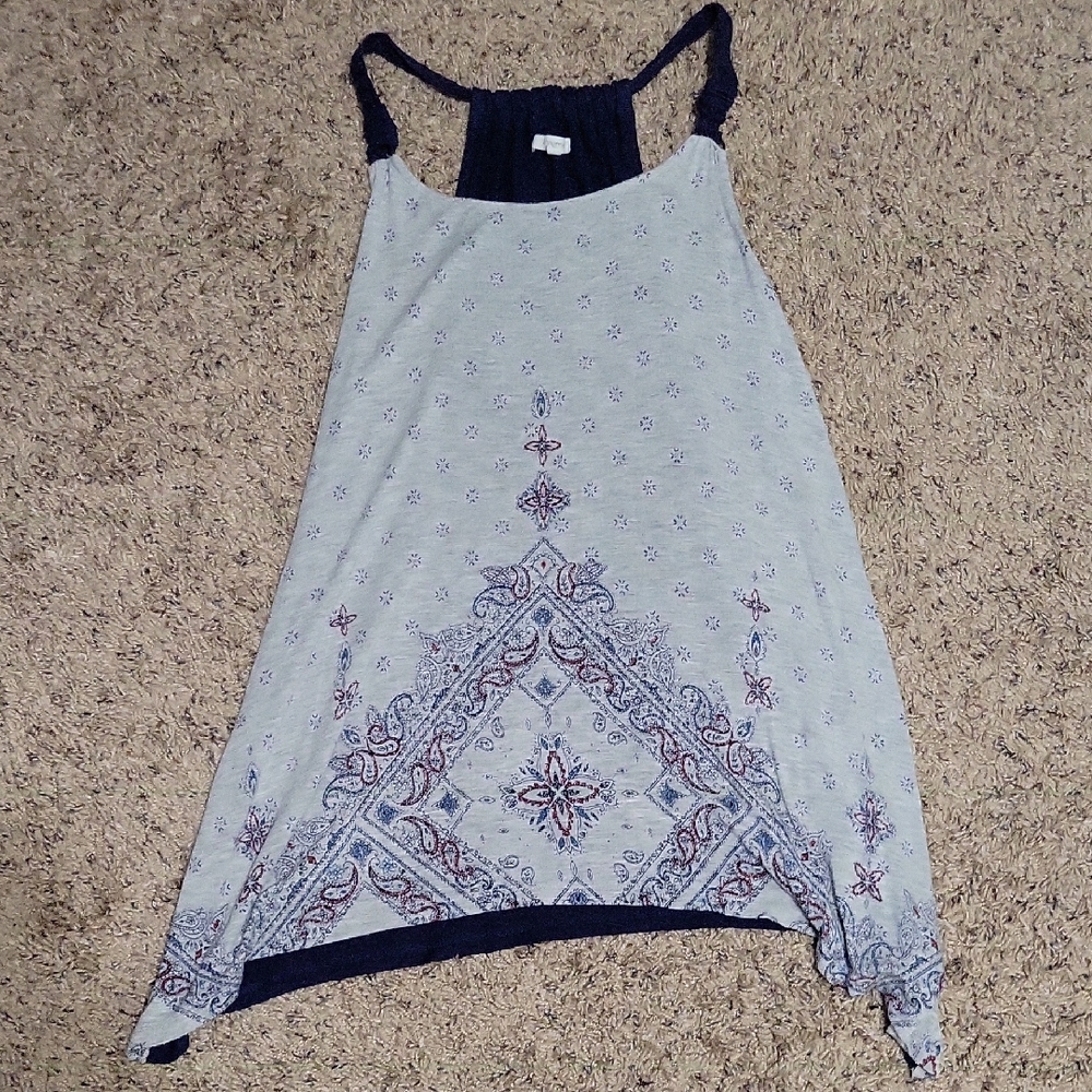 Paisley Halter Tank Top
